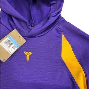 Nike Kobe Bryant Mamba Kids' Medium Therma-FIT Pullover Hoodie HJ1028-547 Lakers